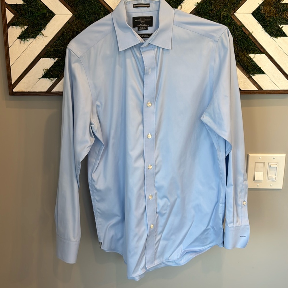 Black Brown 1826 - men’s dress shirt (15.5 / 34)